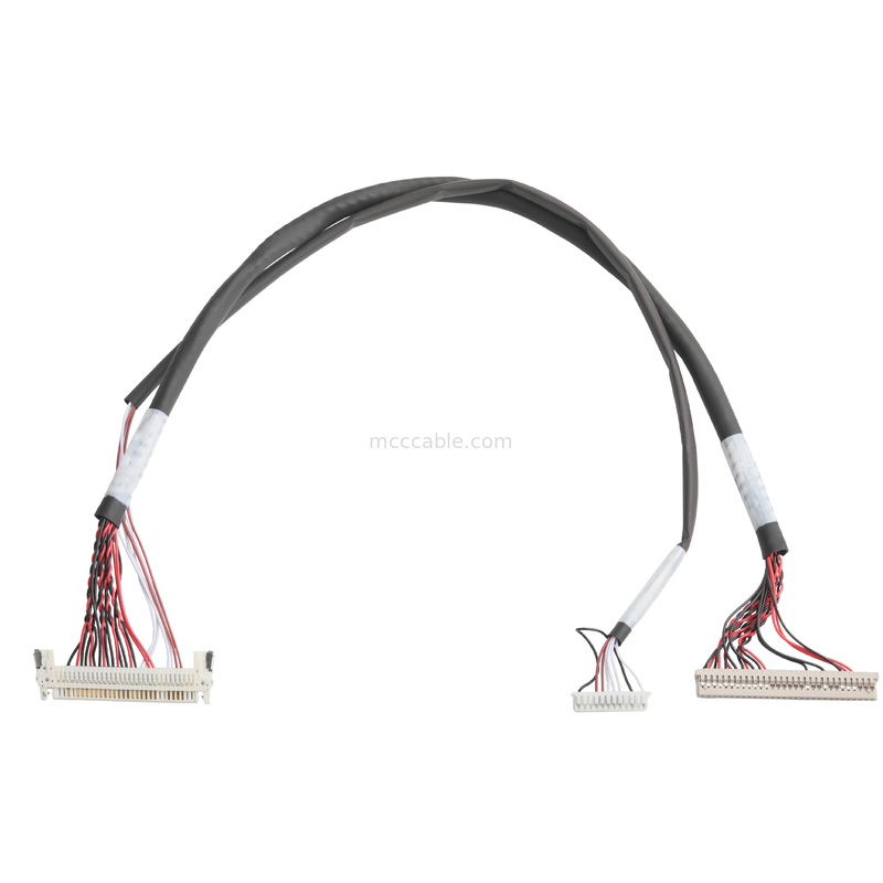 자동차 애플리케이션 JAE FI-X30HL 30P에서 DF14-30P 및 MOLEX 51021-1200 12Pin 결합 케이블 커넥터 OEM/ODM