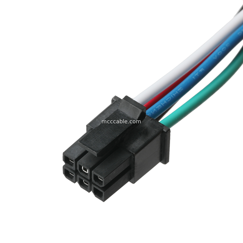 LHE 2147552062 MX3.0 6P에서 PJ-019 DC 전원 연결 케이블 UL1007 20AWG 케이블