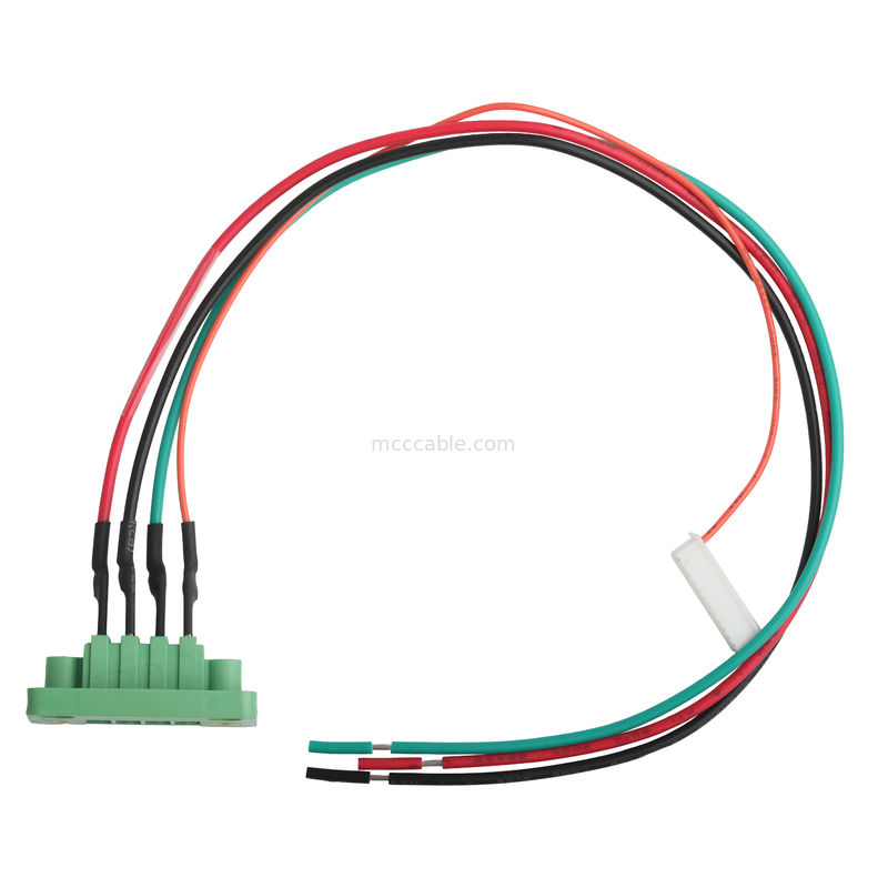 DFK-MC JL15CDGV-3.81 4Pin에서 MX1.25-12Pin 및 UL 로벨 벽을 통과하는 단말 블록