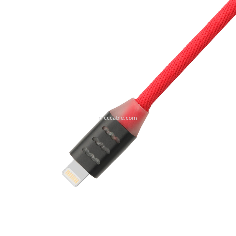 빠른 충전용 USB C에서 번개 케이블 삼성 및 애플 폰 OEM / ODM