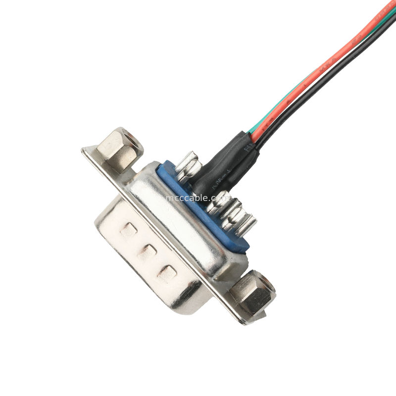 DB 9P LVDS 케이블 조립 D-SUB-9P 남성 용접기 MX1.25mm 4Pin 와이어 커넥터 OEM/ODM