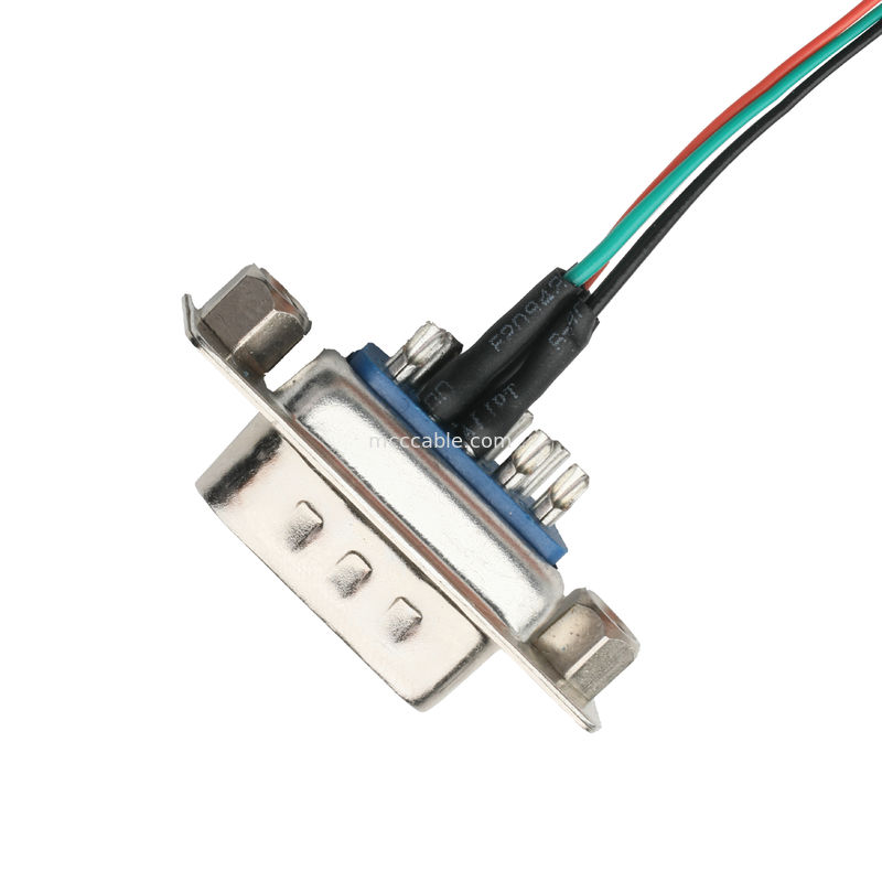 DB 9P LVDS 케이블 조립 D-SUB-9P 남성 용접기 MX1.25mm 4Pin 와이어 커넥터 OEM/ODM