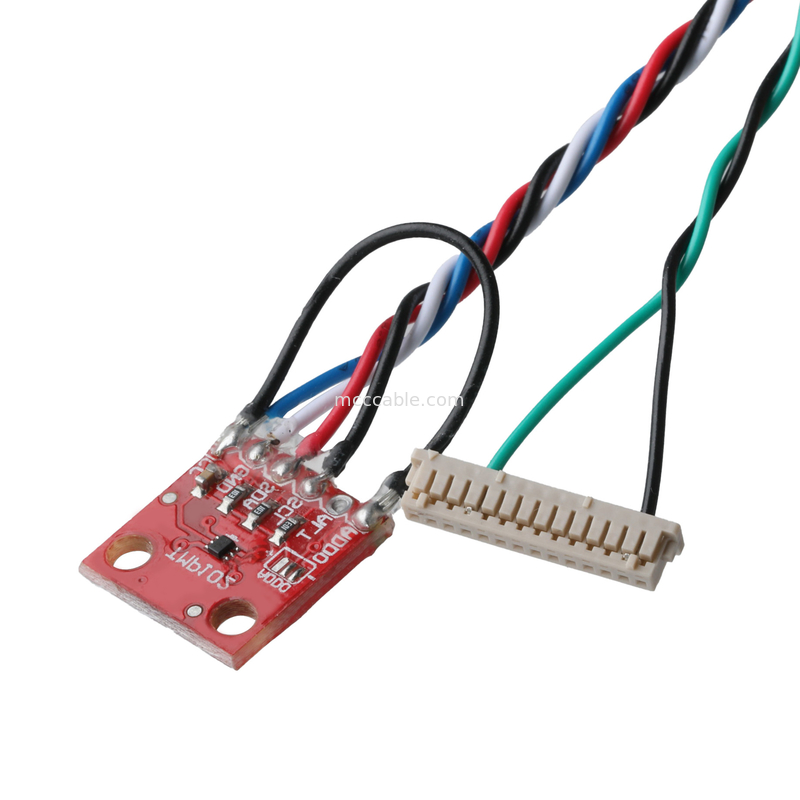 결합된 사용자 정의 케이블 JST RF-10에서 DF13-14S-1.25C DF13-5S-1.25C 및 SEN-13314 케이블 커넥터 집합
