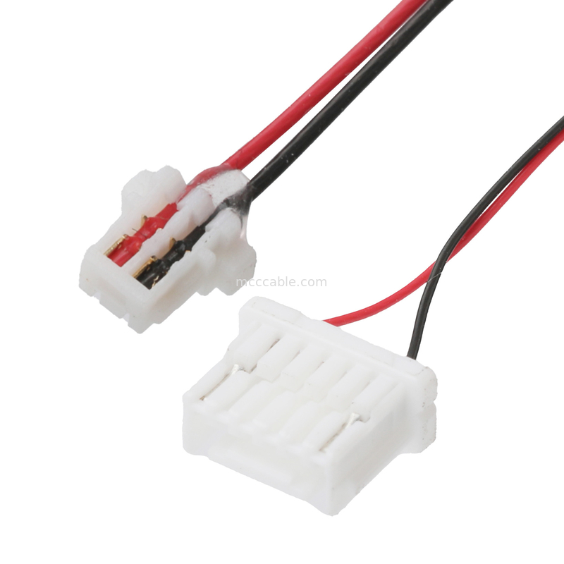 JST 와이어 허리 0.8mm 피치 2P 접촉 얼굴 NSHR-6P 1.0mm 손잡이 용기 분리 가능한 크림프