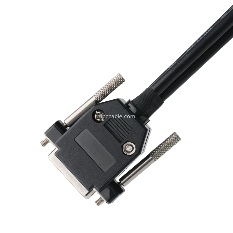 맞춤형 산업용 케이블 커넥터 DB-15P 여성으로 HSG 43025-0800 pitch 3.0mm 및 691352710003 pitch 5.8mm