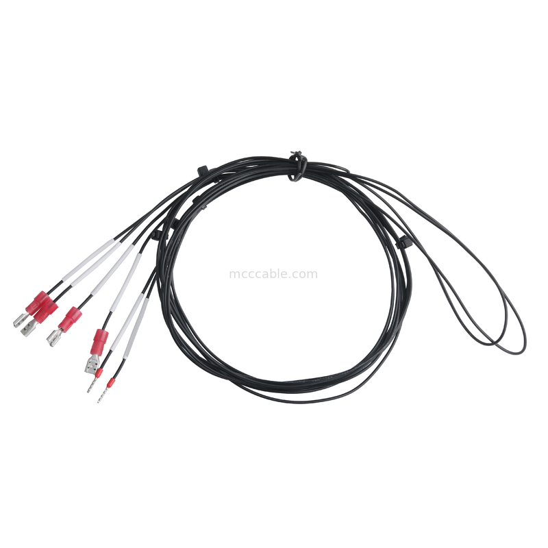 맞춤형 케이블 연장 ID2.5~3.5*30m 수축 비율0>50% 흰색 300~600V 125C 마크:BACK TAMPER-OPEN