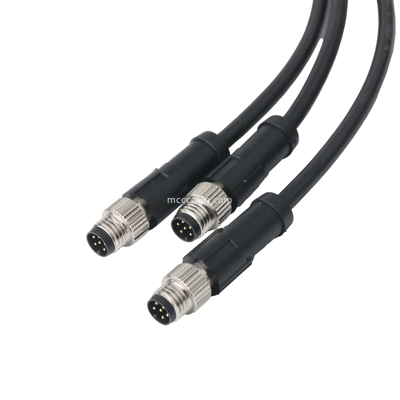 XHB-12P에서 M8 CONN 케이블 조립 및 DC CONN 또는 43025-0400 CONN 피치 3.0mm OEM/ODM