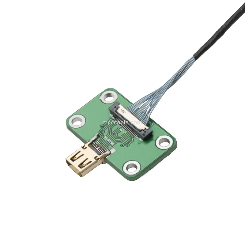 KEL 커넥터 동축 HDMI2.0 어댑터 드론 4K HD 라인 안정기 무선 이미지 전송