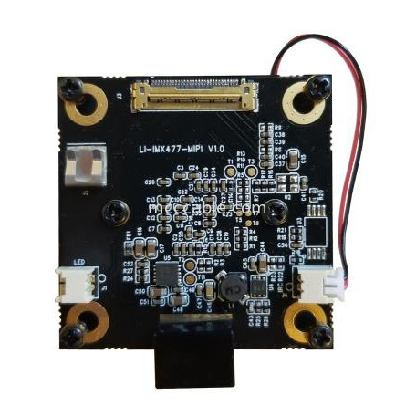 마이크로 코엑스 LI-JXAV-MIPI-ADPT-4CAM 카메라 보드 및 디자인 카메라 커넥터 FAW-1233-02 케이블 OEM/ODM