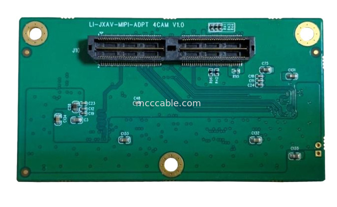 마이크로 코엑스 LI-JXAV-MIPI-ADPT-4CAM 카메라 보드 및 디자인 카메라 커넥터 FAW-1233-02 케이블 OEM/ODM