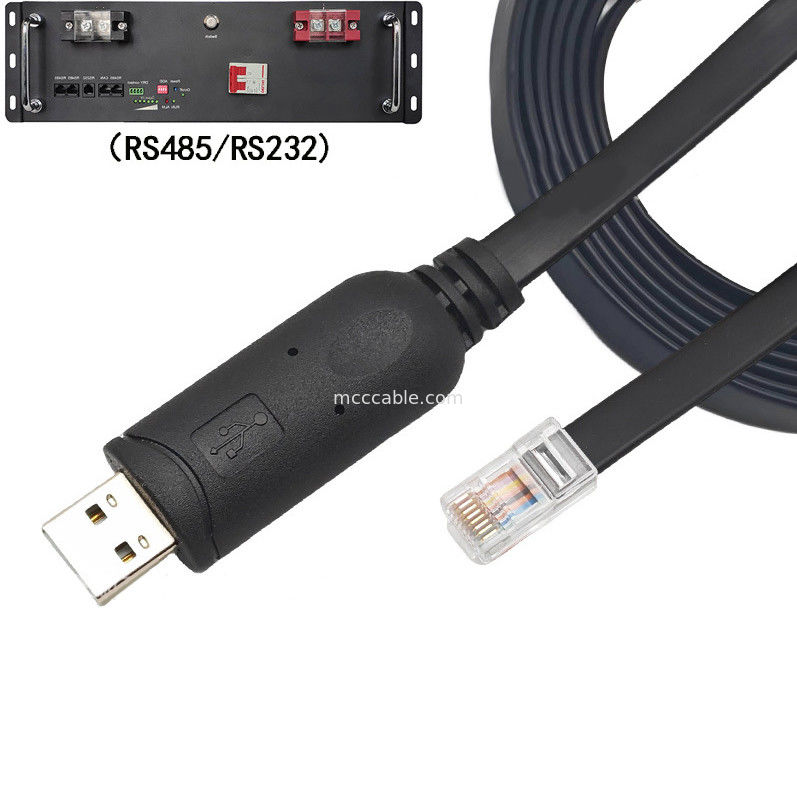 USB-A ~ RS485 RJ45 연쇄 케이블 8P8C RS485 통신 구성 디버깅 라인과 호환