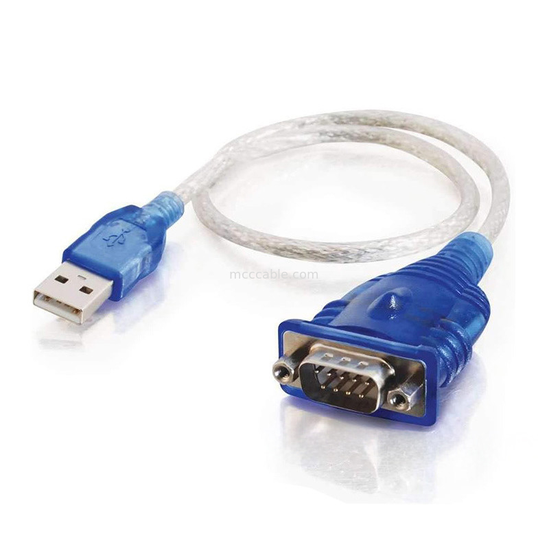 PL2303GT USB 대 시리즈 케이블 USB-A 대 DB-9P 커넥터 인터페이스, RS232-340 시리즈 프로토콜, 사용자 정의 케이블 길이를 지원합니다