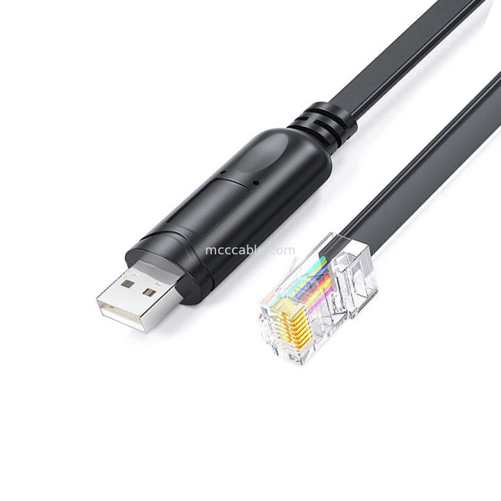 USB-A ~ RS485 RJ45 연쇄 케이블 8P8C RS485 통신 구성 디버깅 라인과 호환