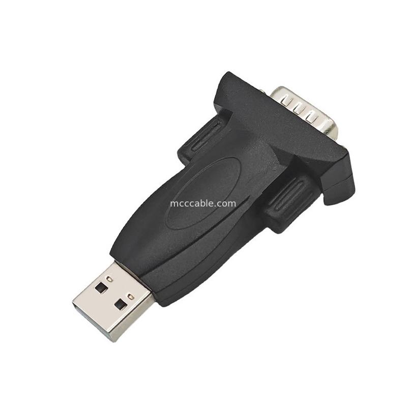 산업용 커넥터 USB RS232 시리즈 케이블 DB-9Pin 남성 USB 시리즈 케이블 지원 PL2303\CH340 프로토콜 어댑터