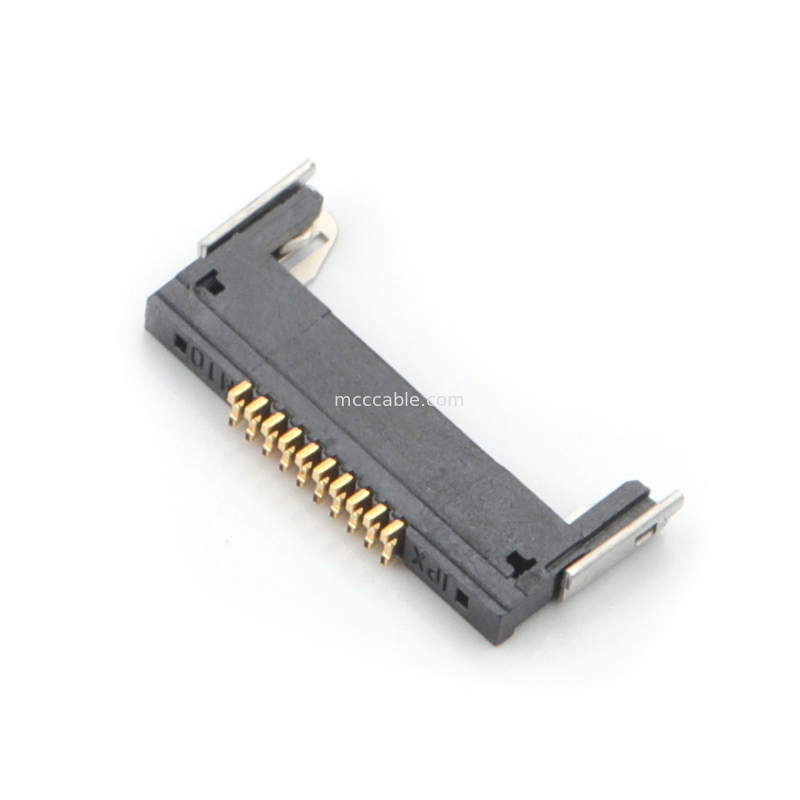 20345-010T-32R 20347-310T-12R 0.5mm pitch, 수평 결합형 마이크로 코아시얼 커넥터
