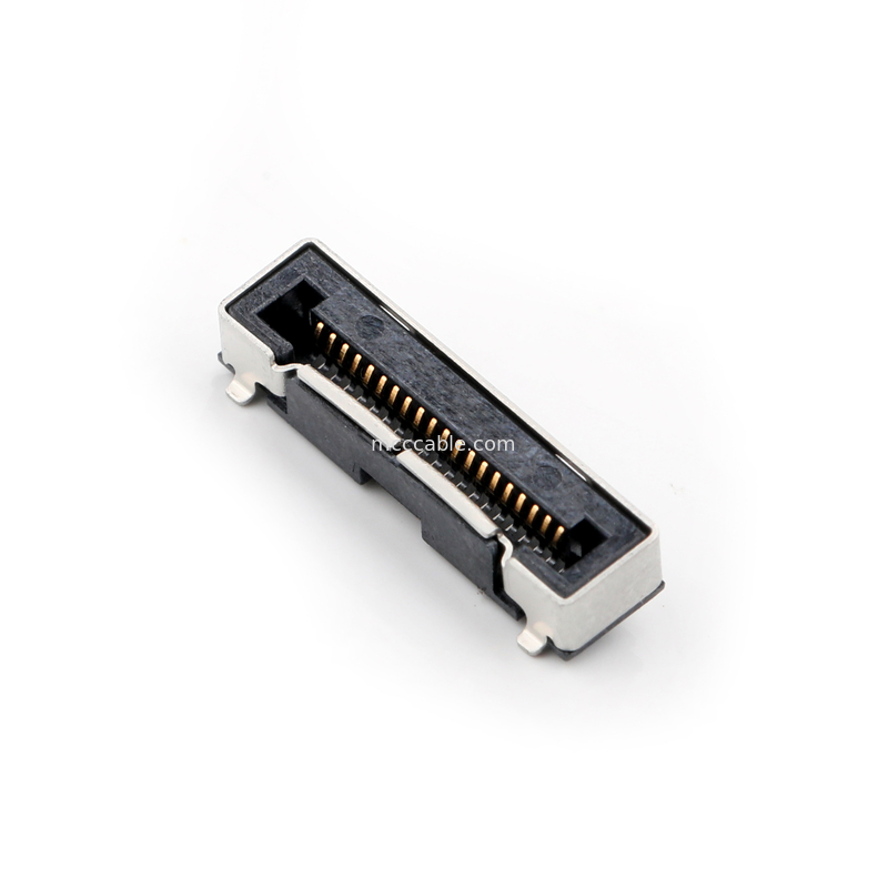 혼다 LVC-D20SFYG PC 측면 0.5mm Pitch SMT 타입 커넥터 단일 / 평면 초 얇은 동축 케이블