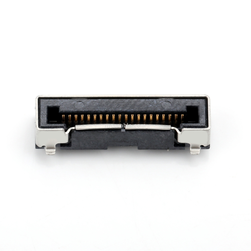 혼다 LVC-D20SFYG PC 측면 0.5mm Pitch SMT 타입 커넥터 단일 / 평면 초 얇은 동축 케이블
