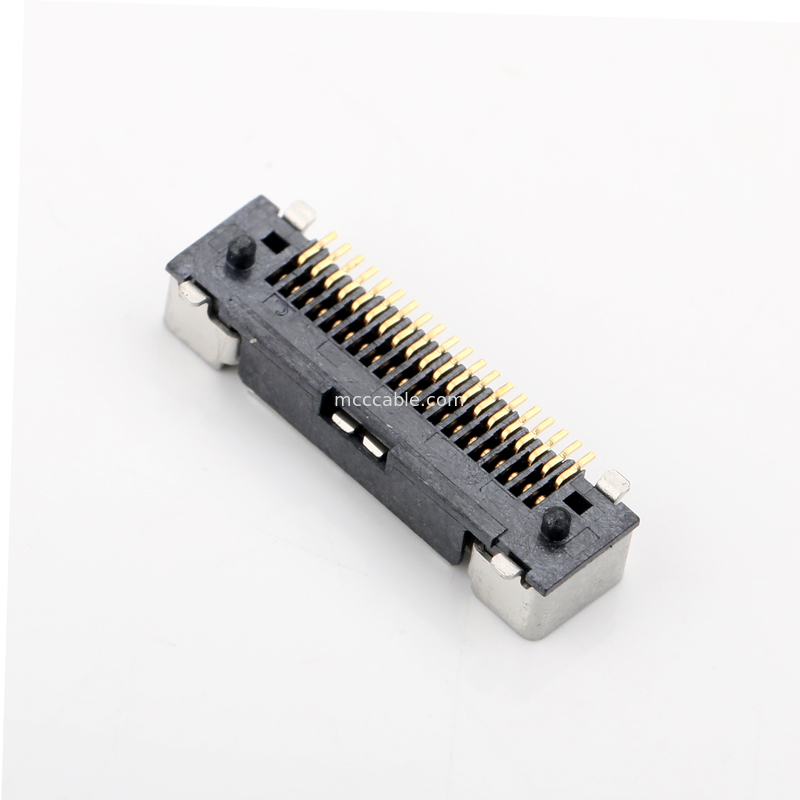 혼다 LVC-D20SFYG PC 측면 0.5mm Pitch SMT 타입 커넥터 단일 / 평면 초 얇은 동축 케이블