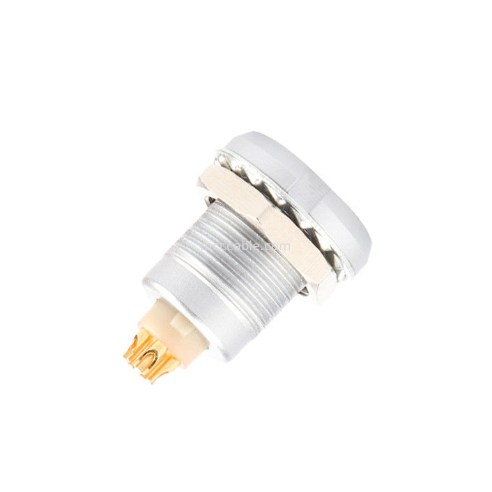 산업용 방수 커넥터 B 시리즈 Z2 5pin 이중 견과류 용접 인쇄 회로 보드 핀 코어 (직선 및 각)