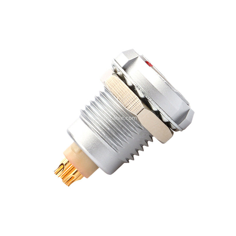 산업용 방수 커넥터 B 시리즈 Z2 5pin 이중 견과류 용접 인쇄 회로 보드 핀 코어 (직선 및 각)