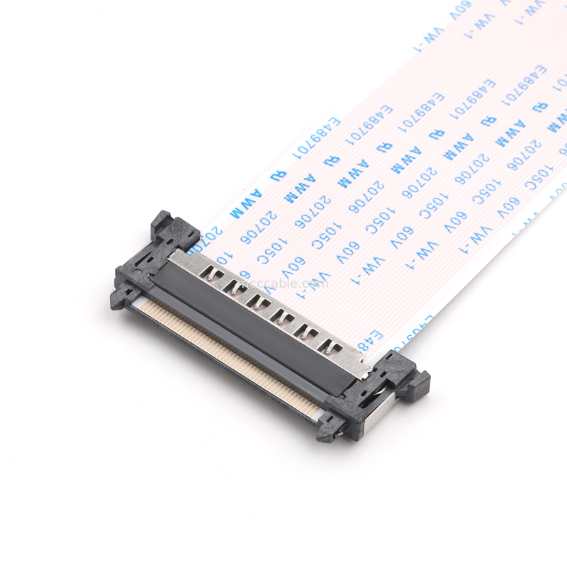 RE51 CONNGolden Pins UP FPC FFC 케이블 51Pin 0.5mm pitch 유연한 평면 케이블 300mm 길이