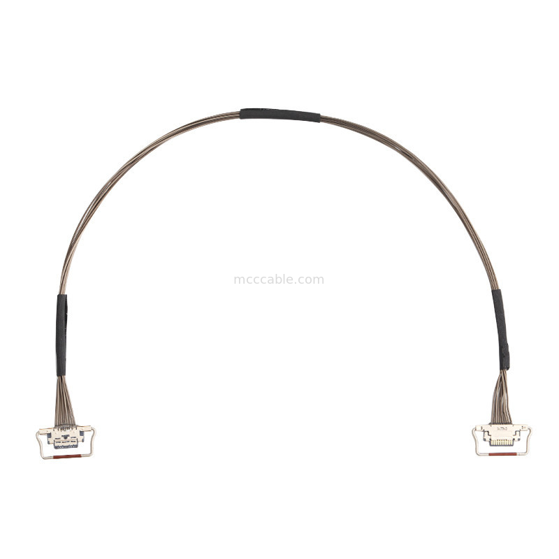 열 사진기를 위한 10 핀 마이크로 동축 케이블 0.4mm 피치 20633-310T-01S Lvds