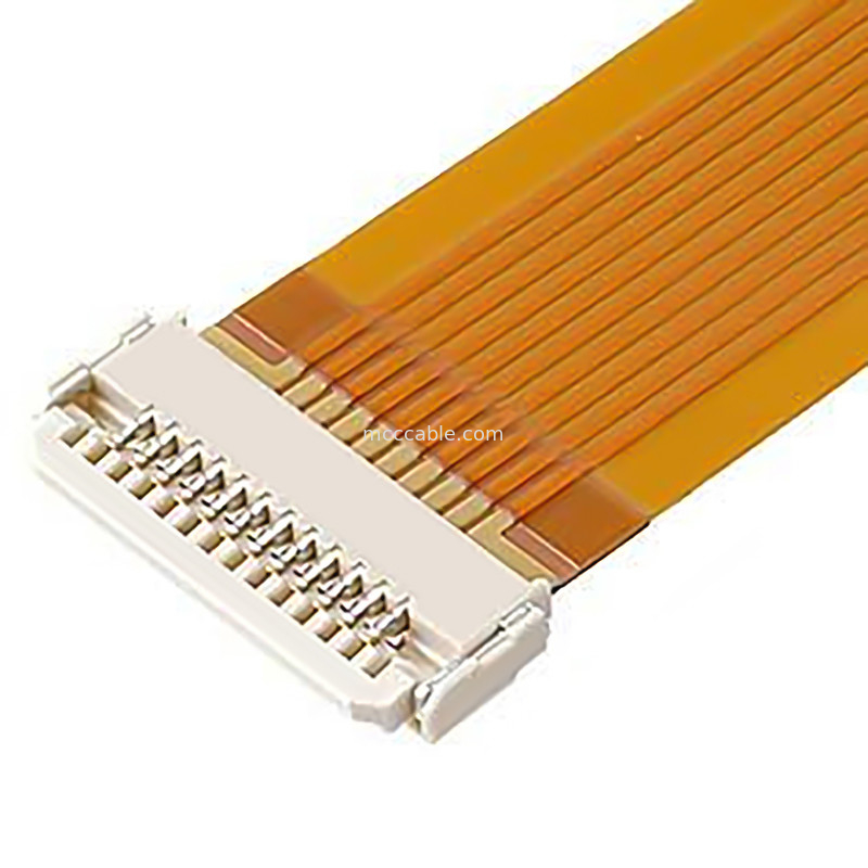 LCD 모니터 DW-5 20598-006T-02 0.5 밀리미터 동안 라이프즈 동축 케이블 컨넥터는 6 핀 Fpc를 던집니다