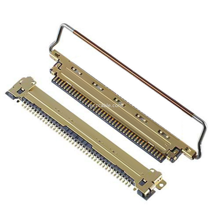 20453 20454 20455-240T A40E-76 2574 2576-0402 코아시얼 케이블 0.4mm pitch 수평 짝짓기 유형 마이크로 코아시아