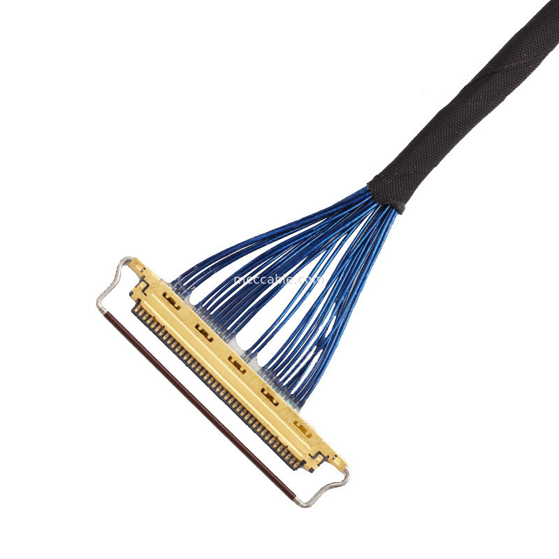 44AWG SGC LVDS EDP 케이블 이페스 0.5 밀리미터는 20453-330t-13 내지 20453-340t-13을 던집니다
