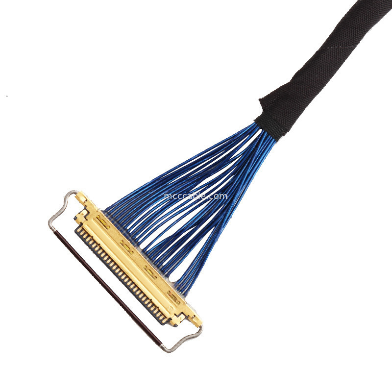 44AWG SGC LVDS EDP 케이블 이페스 0.5 밀리미터는 20453-330t-13 내지 20453-340t-13을 던집니다