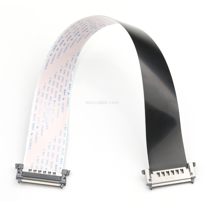 LVDS EDP CABLE LCD 케이블 FFC FPC FI-RE51HL CONN 코아시얼 케이블 커넥터 OEM/ODM