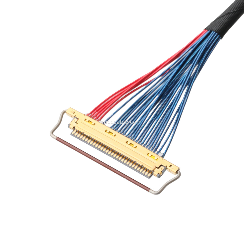 LVDS CABLE 마이크로 코아시얼 커넥터 20453-230T-03에서 FI-RE51CL 51P 0.5mm 피치