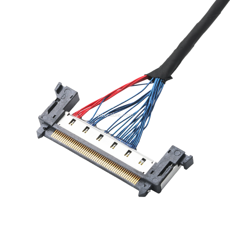 LVDS CABLE 마이크로 코아시얼 커넥터 20453-230T-03에서 FI-RE51CL 51P 0.5mm 피치