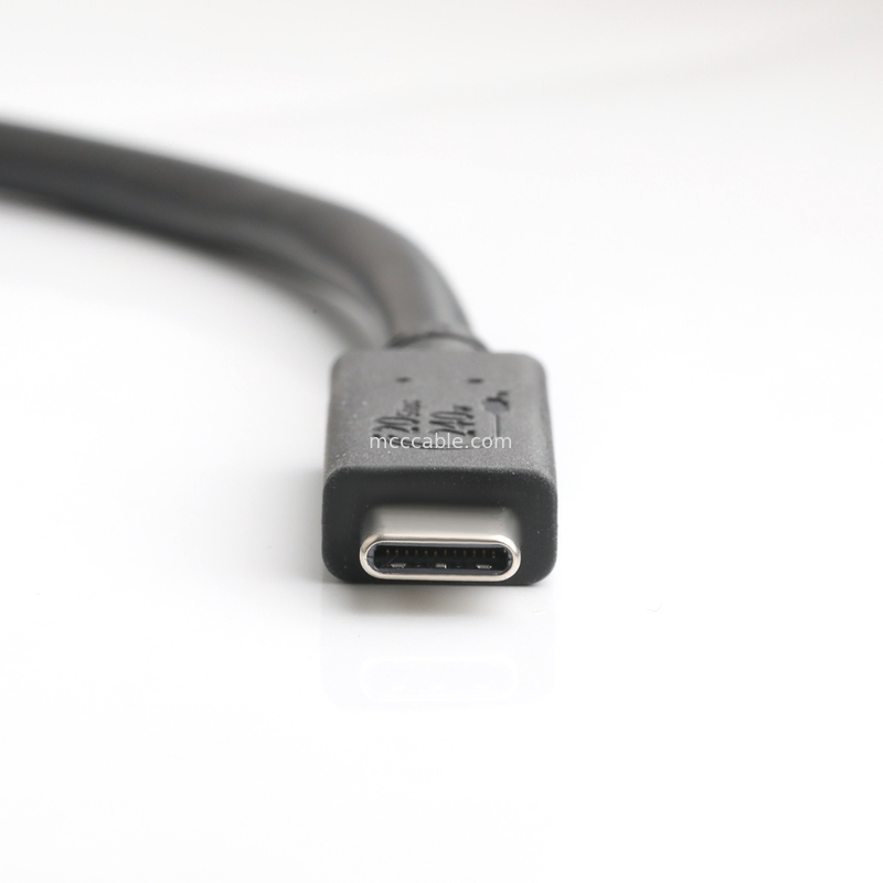 USB4 케이블 8K 240W 20Gbps 산업용 USB4 케이블 초고속 전송 속도 초고속 충전