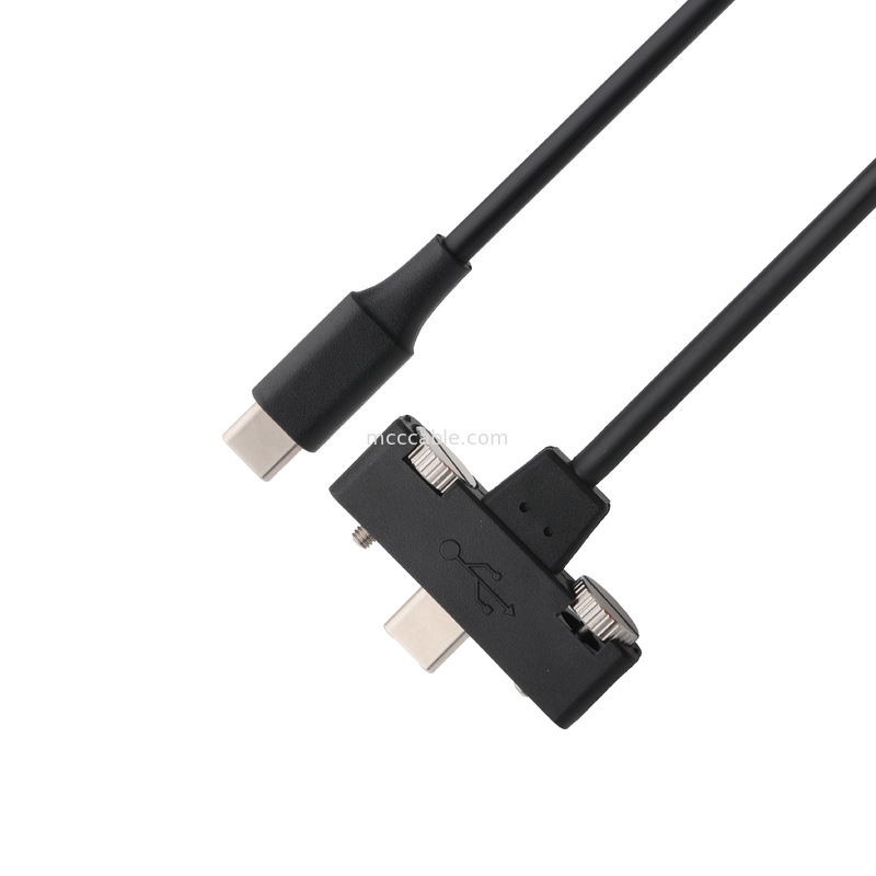 USB C에서 USB C 케이블, 고속 40Gbps 전송, 100W PD 충전, 보호