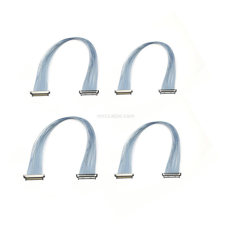 특허받은 0.4mm USL20-30SS-030C 마이크로 동축 케이블, 카메라 짐벌 시스템용 독특한 잠금 메커니즘