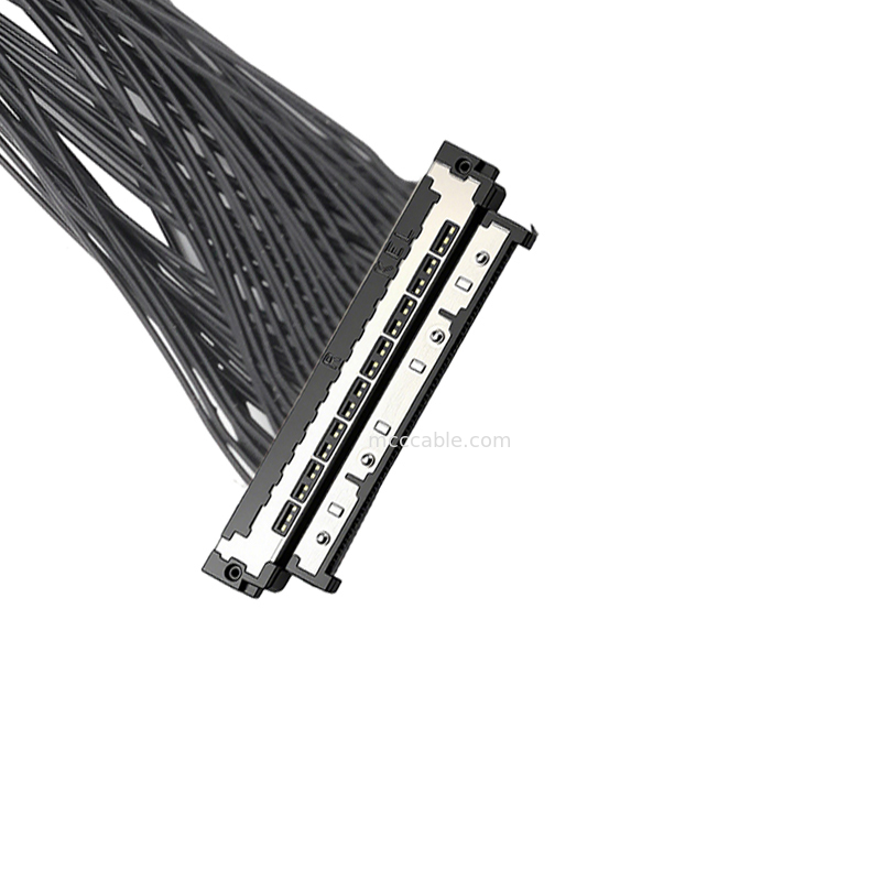 USL20-30SS-014B 0.4mm 마이크로 코아시얼 케이블 정밀 FPC 소켓 AR/VR 카메라 모듈