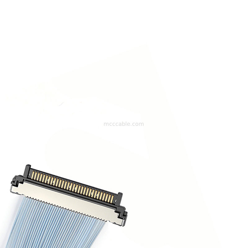 정밀 0.4mm USL20-30SS-016C 마이크로 동축 케이블 ZIF 커넥터, 8MP+ 고해상도 감시 카메라용