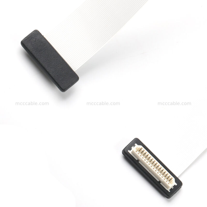 31-핀 FFC/FPC 케이블 집합체, 0.5mm Pitch, UL 2896 인증, 두 개의 끝