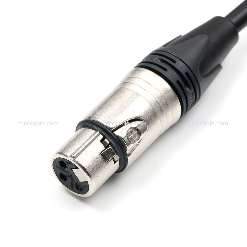 맞춤형 XLR 3핀 여성에서 몰렉스 51163-0300 케이블 조립