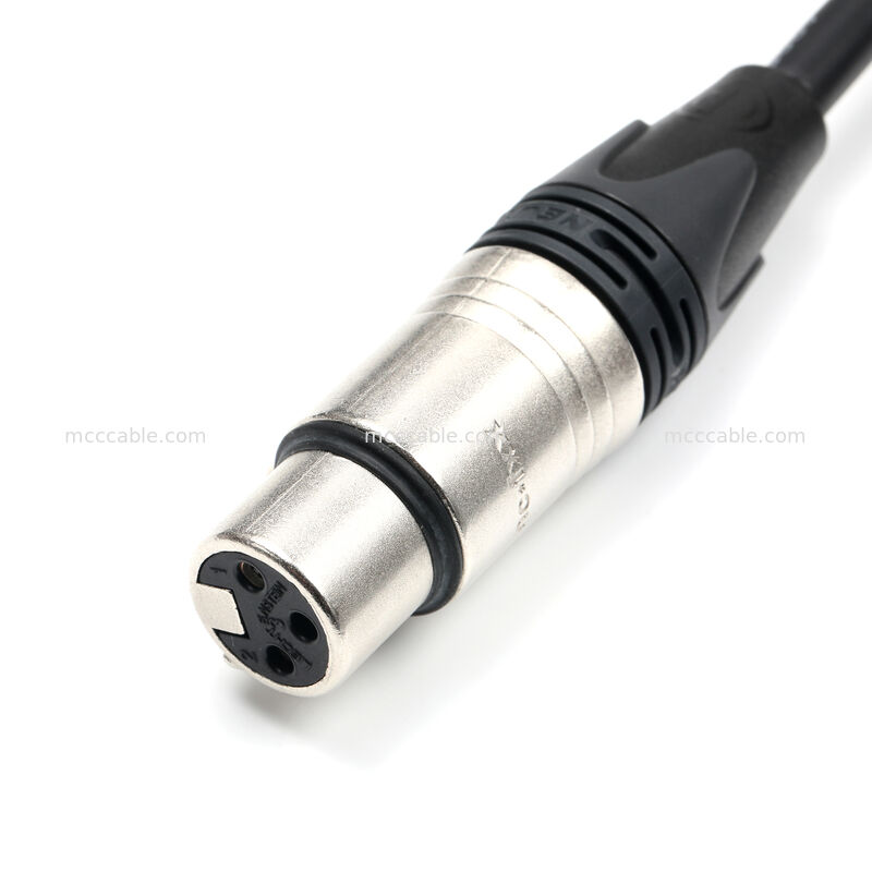 맞춤형 XLR 3핀 여성에서 몰렉스 51163-0300 케이블 조립