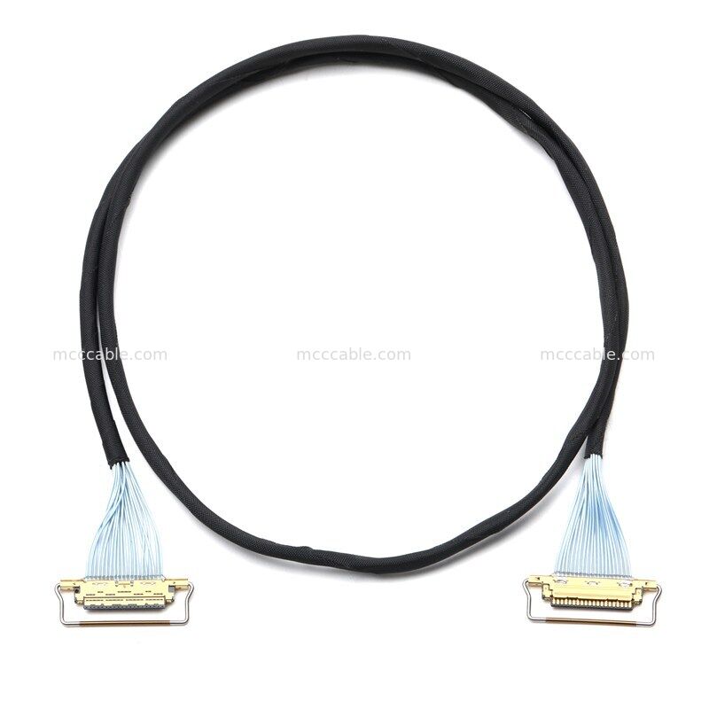 임베디드 디스플레이 시스템용 마이크로 HDMI에서 미니 HDMI 마이크로 코아엑스 케이블 조립