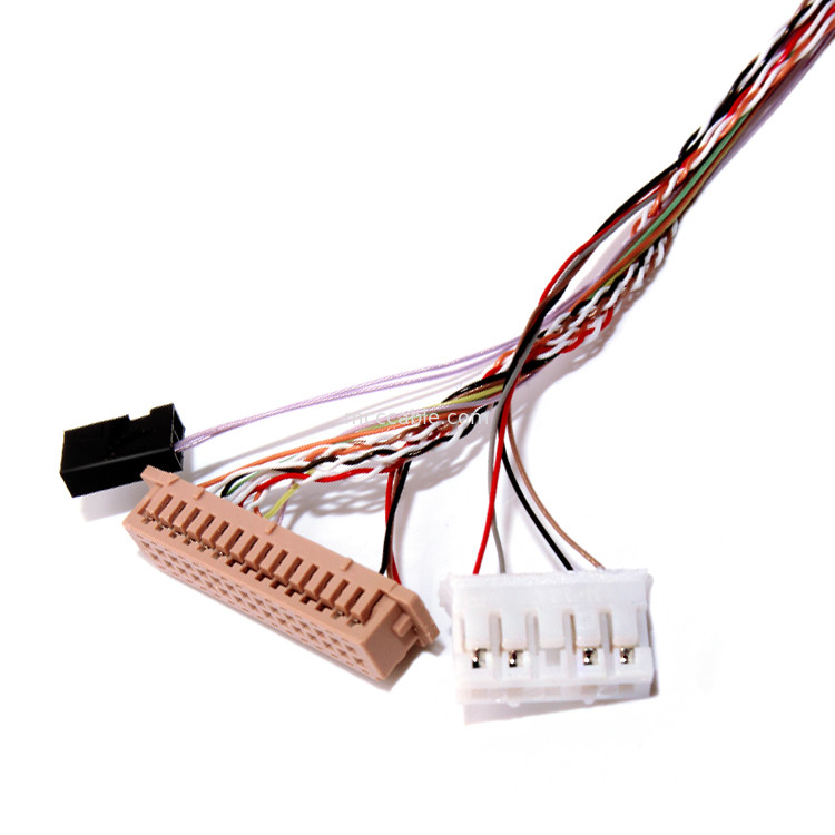 30 핀 LCD Lvds 케이블 20345 040t Lvds 에드프 케이블 Lvds 디스플레이 커넥터