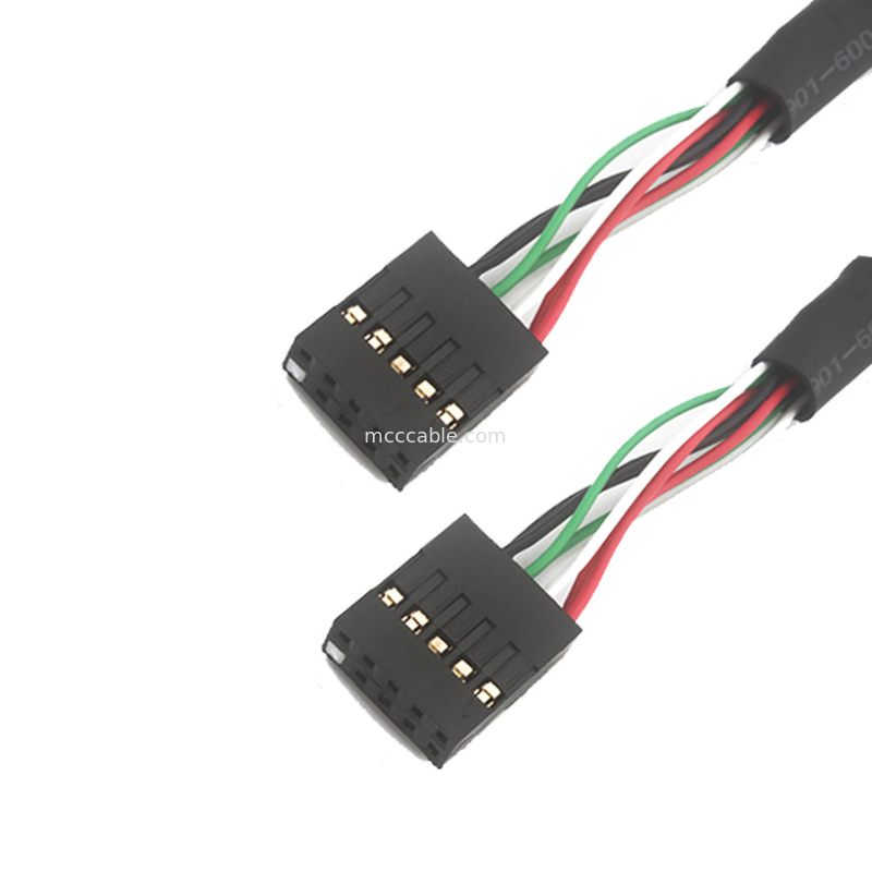 Sbc 10 POS 몰렉스 22552101 케이블에 대한 2.54 밀리미터 듀얼 Usb 배선 장비 Bb