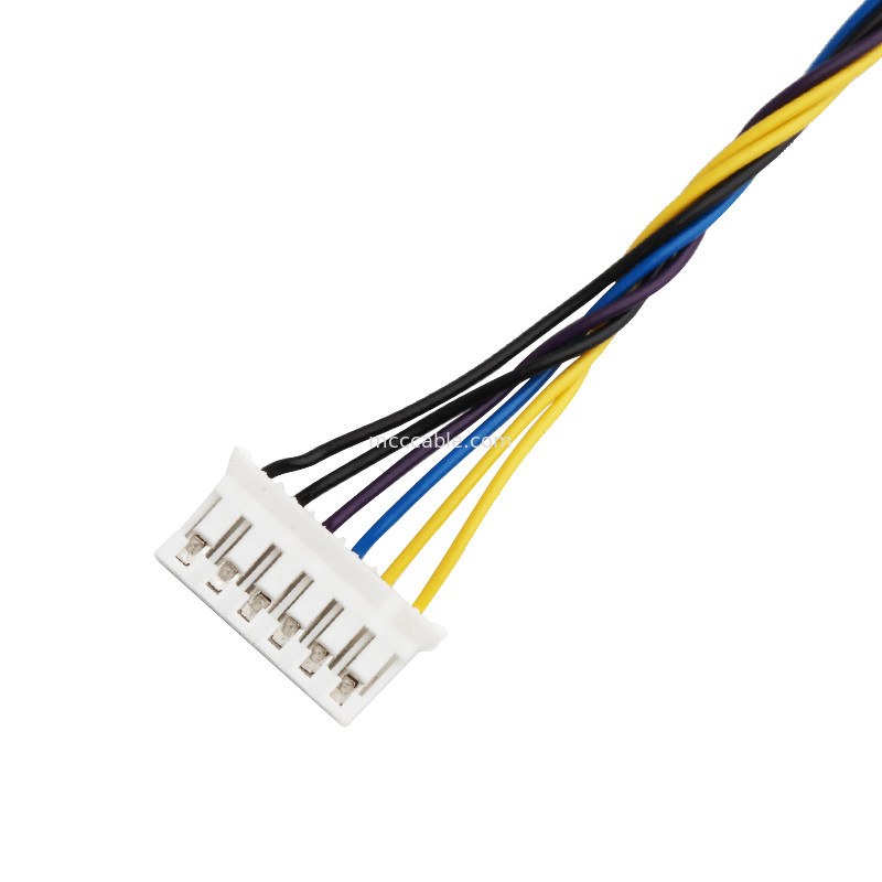 HR 9는 와이어 장치 어셈블리 Df14-9s-1.25c를 Jst 6 핀 Phr-6 26 awg에 핀으로 꽂습니다