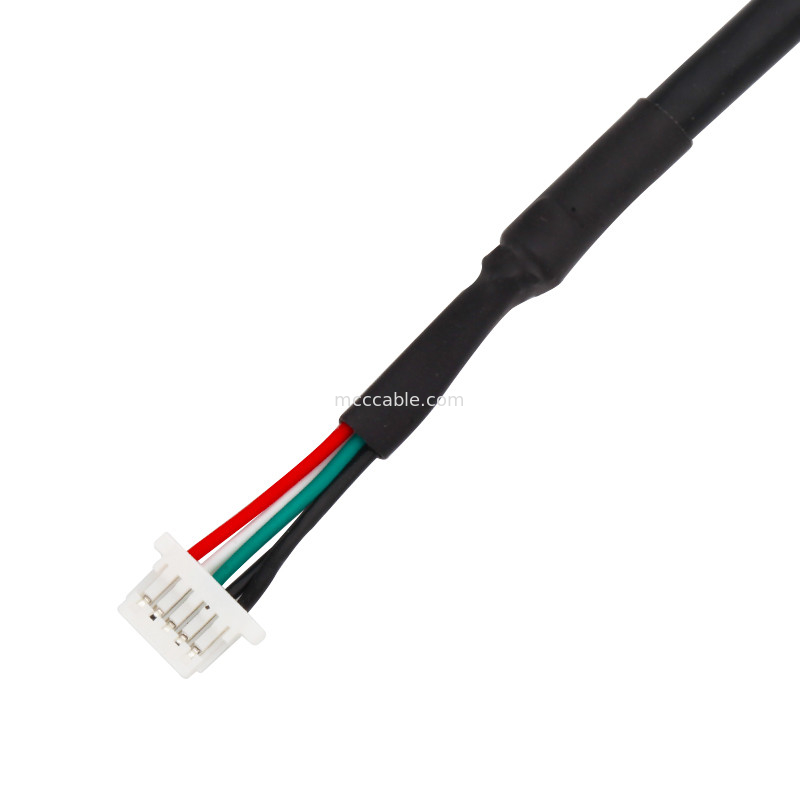 28AWG LED 하네스 케이블 어셈블리 JST PHR-5P TO SH1.0 5P 1.0mm 피치