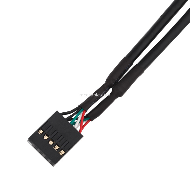 28AWG LED 하네스 케이블 어셈블리 JST PHR-5P TO SH1.0 5P 1.0mm 피치