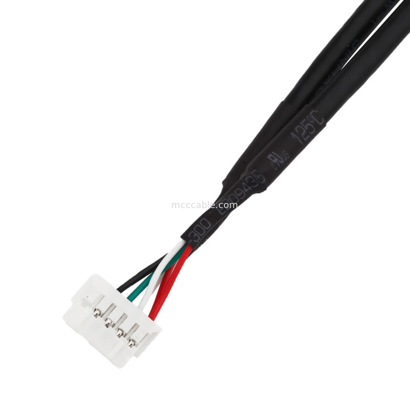 PHD-2×5P에 HSG 100mm 길이 철사 마구 케이블 어셈블리 2×5 Pin 검정