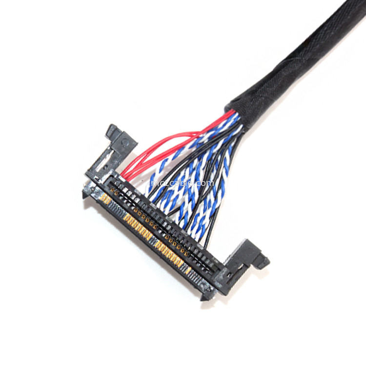 Df13 EDP에 26AWG Lcd LVDS 케이블 어셈블리 1.0mm 피치 JAE Fix-30ssl-Hf