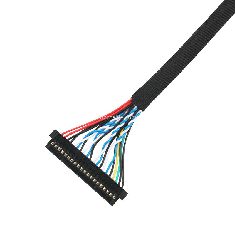 제 FI-S20S 라이프즈 커넥터 케이블에 대한 LVDS EDP 케이블 조립 JST PHDR-20V